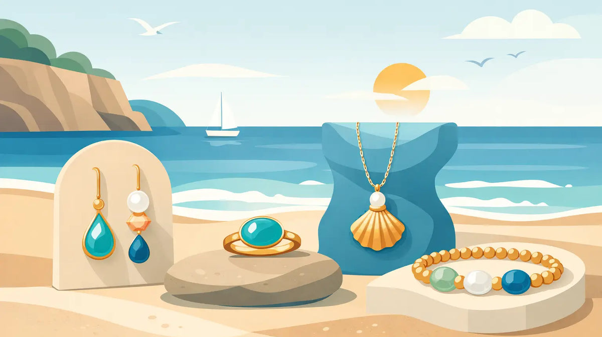 A Guide to Coastal Gemstone Jewelry for Every Day
