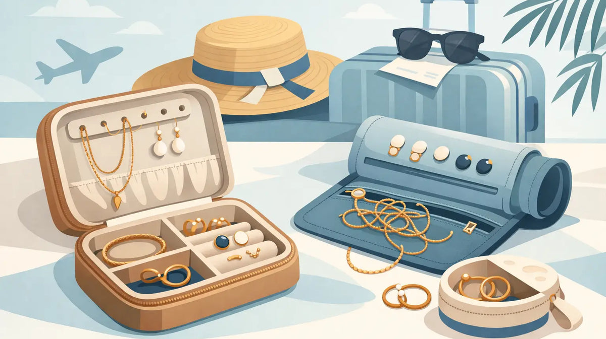 How to Pack Travel Jewelry Without Tangles