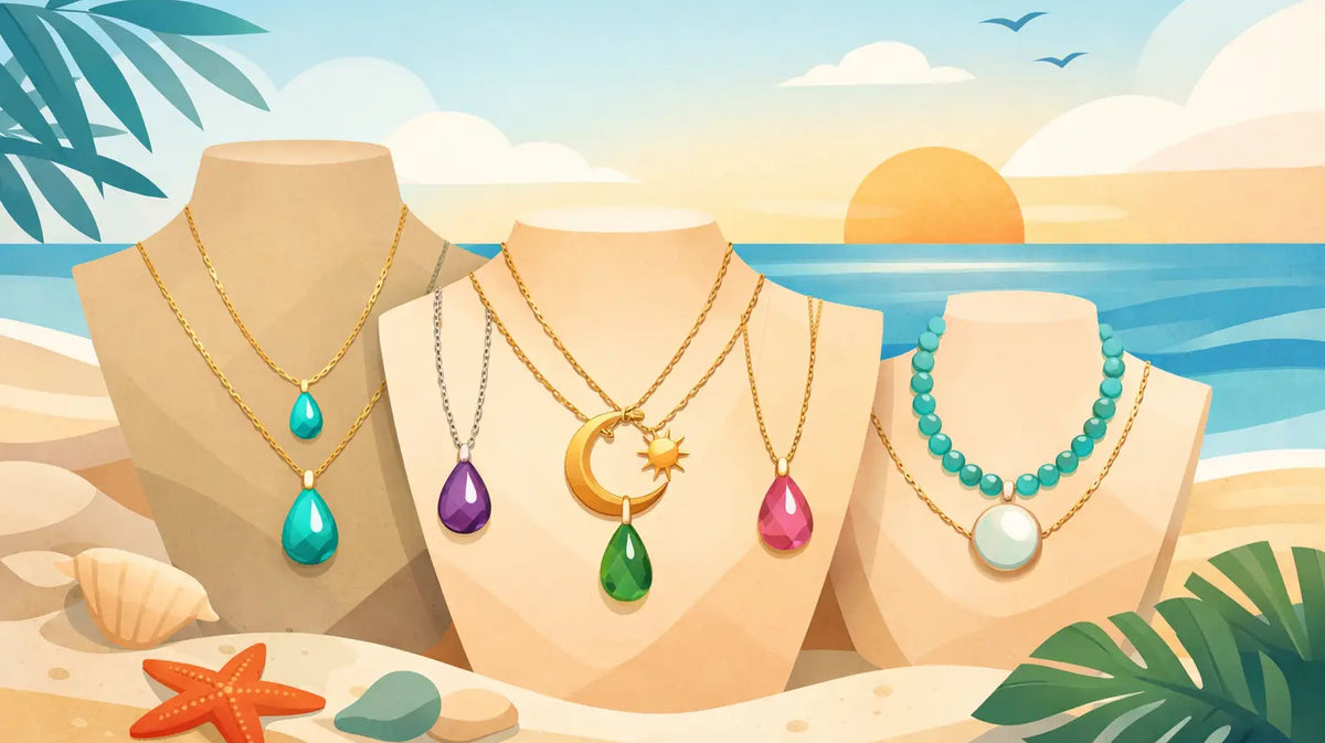 10 Best Gemstone Necklaces for Summer