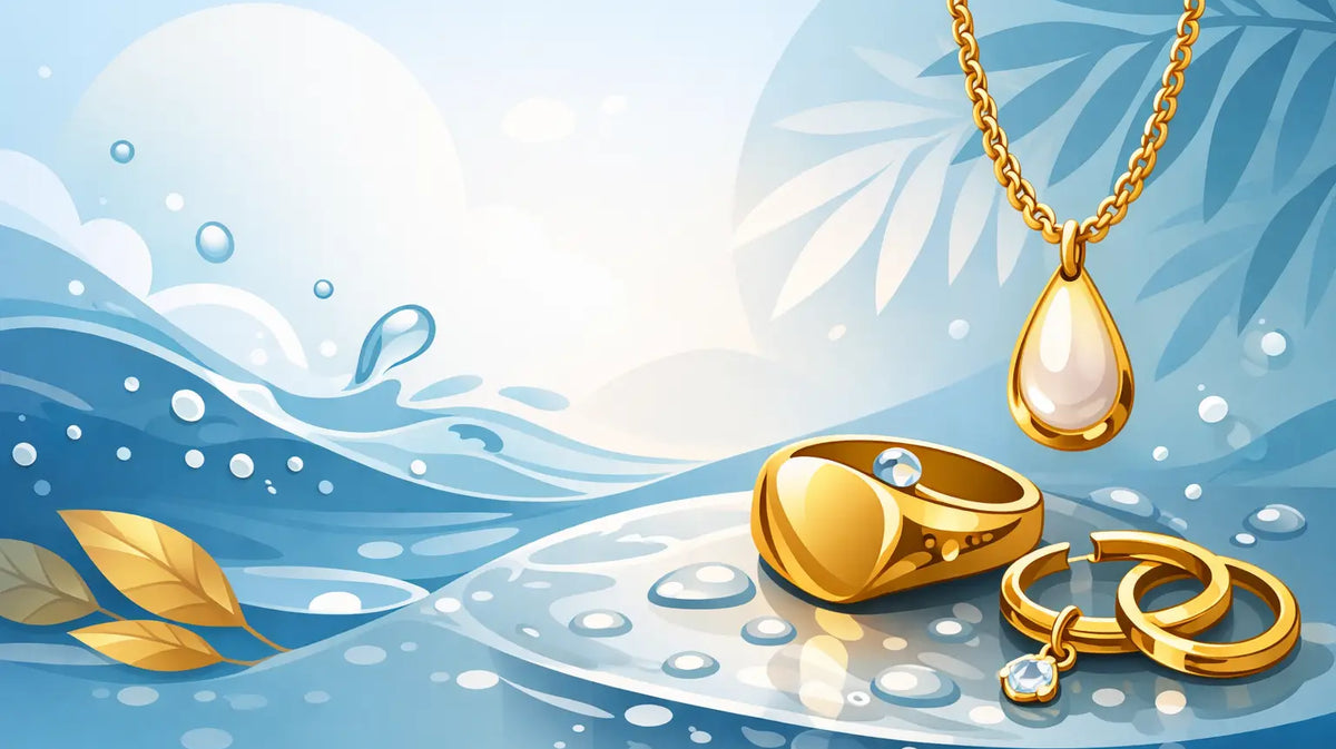 A Real Guide to Waterproof Gold Jewelry
