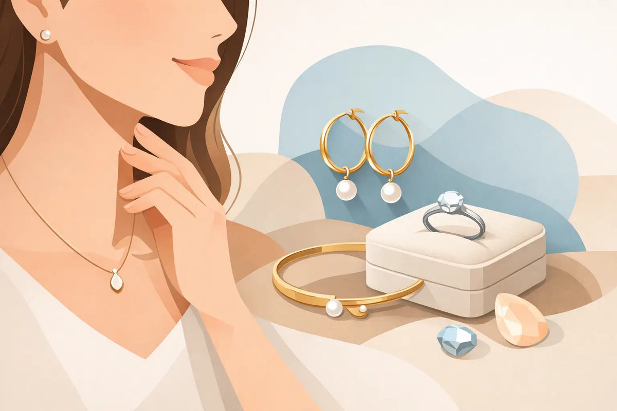 What Jewelry Suits Sensitive Skin for Daily Wear?