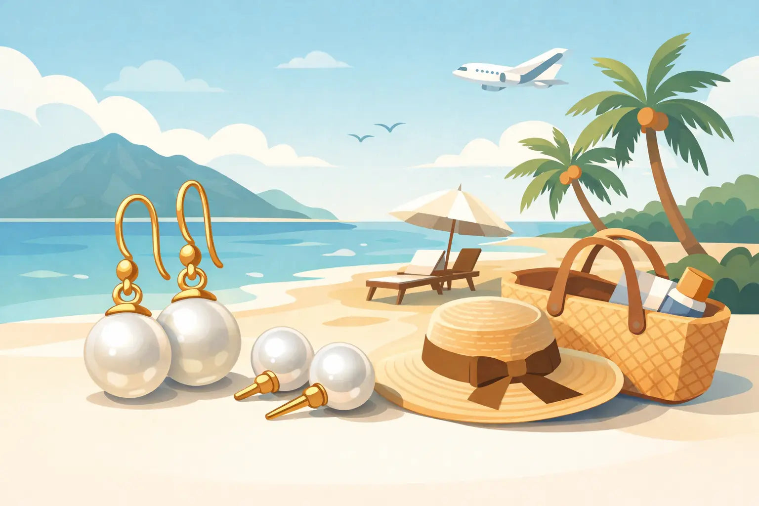 Best Pearl Earrings for Vacation Getaways