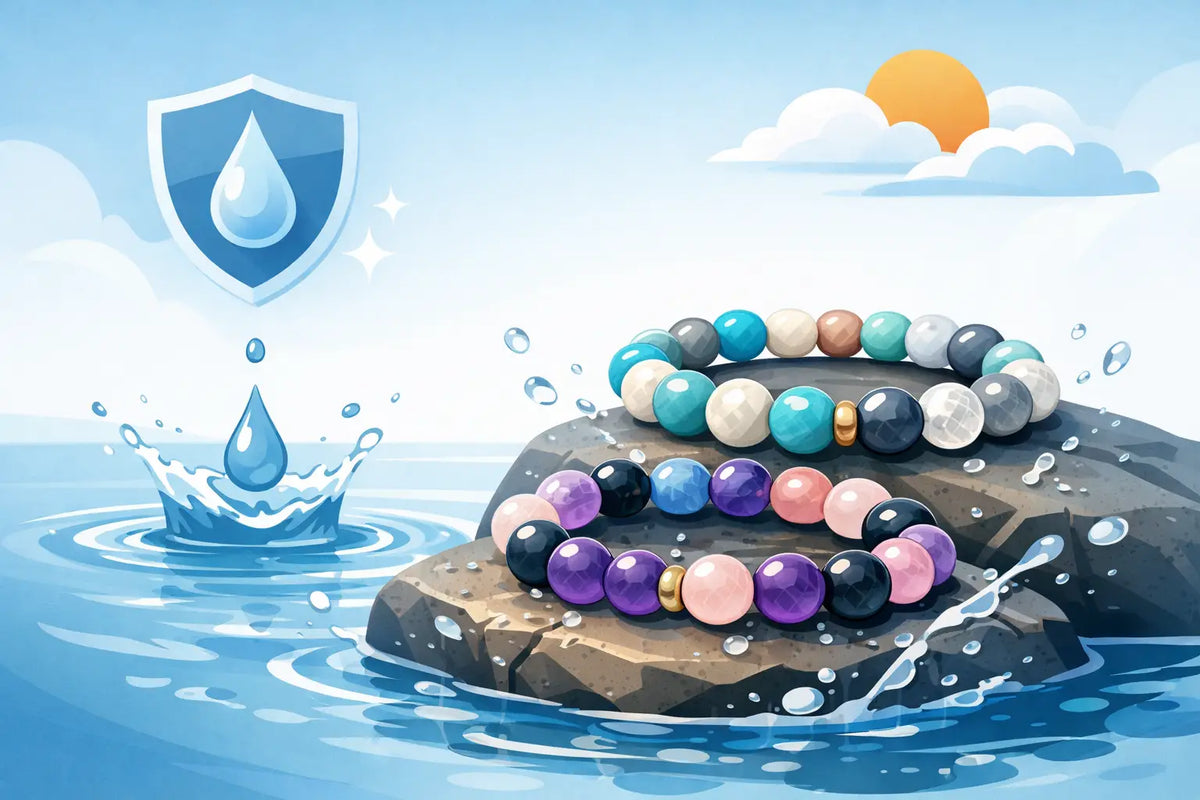 Are Gemstone Bracelets Waterproof? What to Know