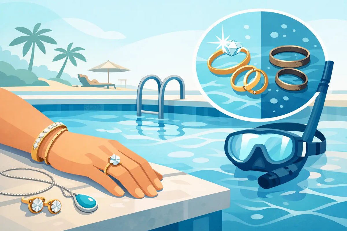 What Jewelry Is Safe for Swimming?