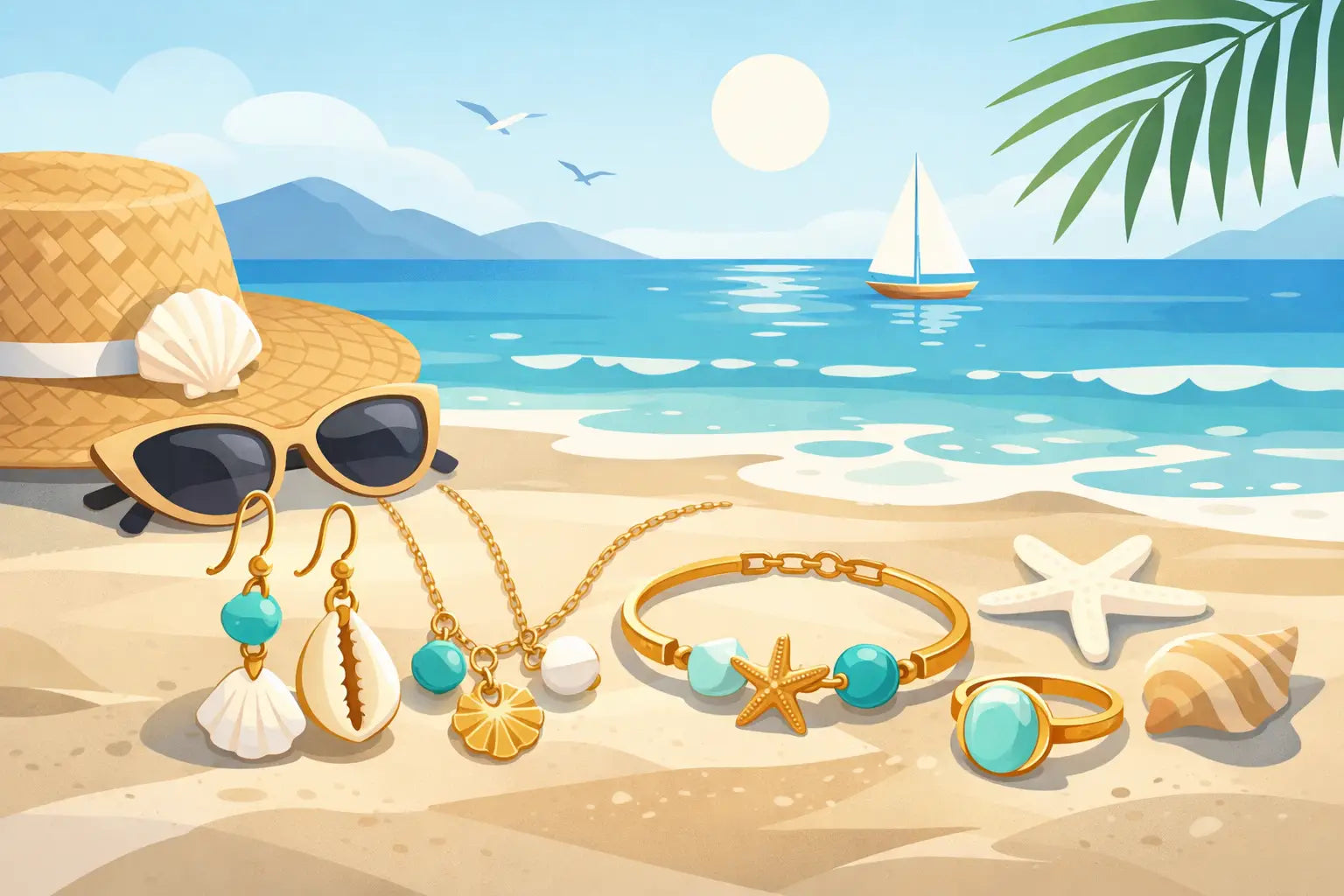 How to Style Coastal Jewelry for Beach Days