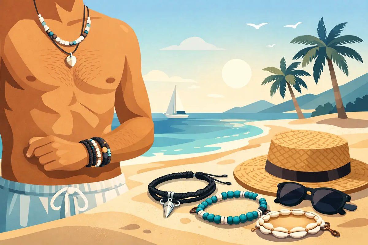 Men’s Beach Jewelry Guide for Easy Style