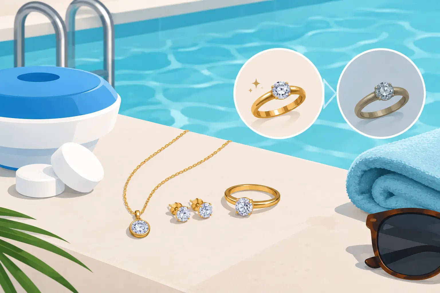 Does Jewelry Fade in Chlorine? What to Know