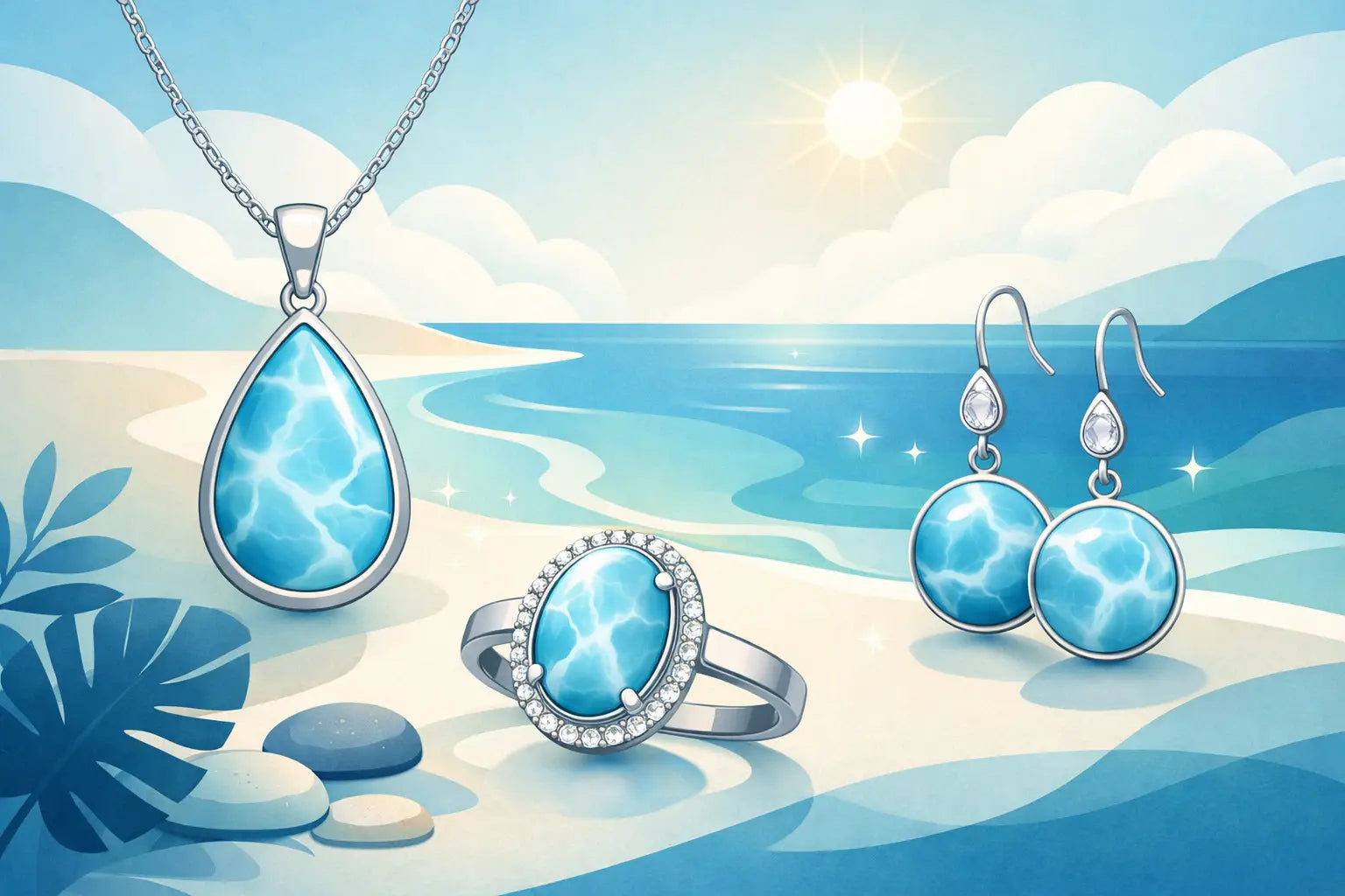 Larimar Jewelry Meaning and Symbolism