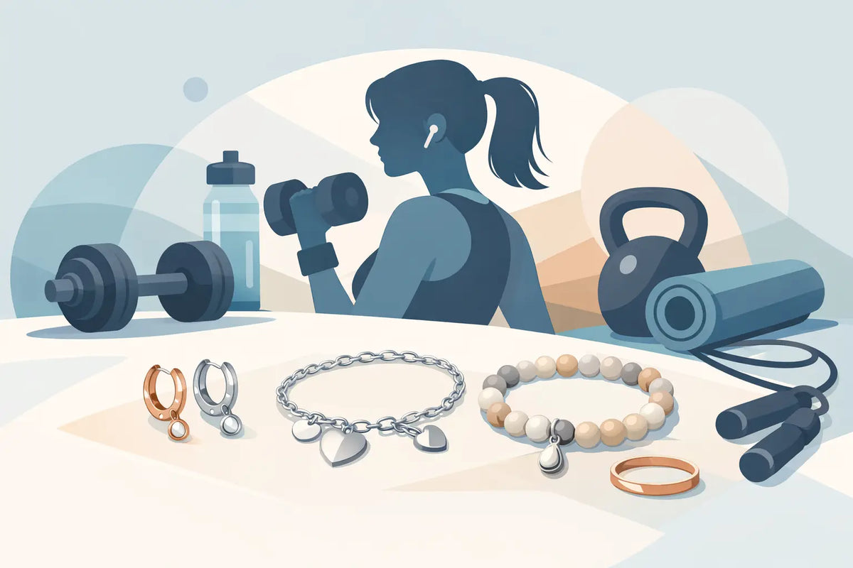 Gym Friendly Jewelry Examples for Active Days