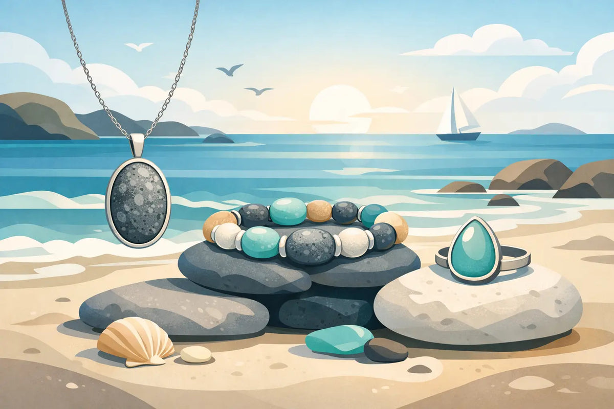 Ocean Stone Jewelry Meaning for Coastal Souls