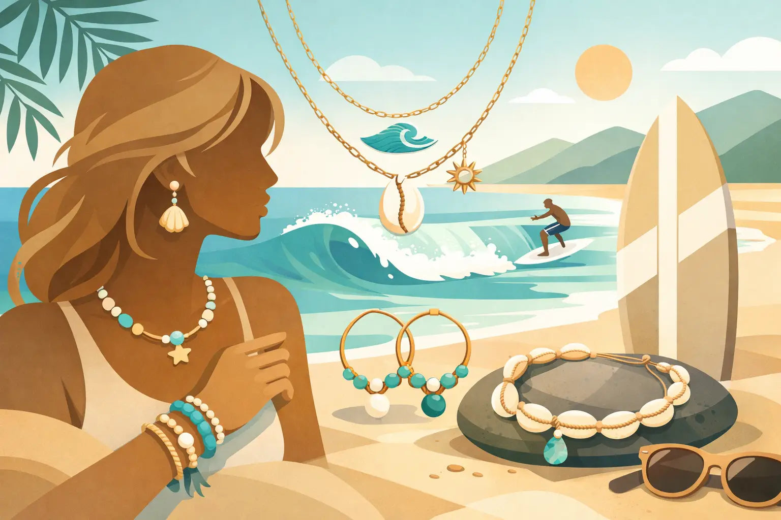 How to Style Surfer Chic Jewelry Right