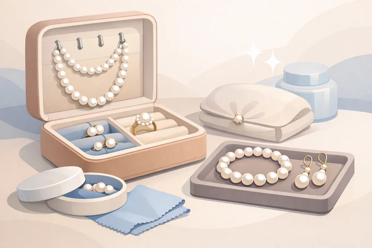 How to Store Pearl Jewelry Without Dulling Its Glow