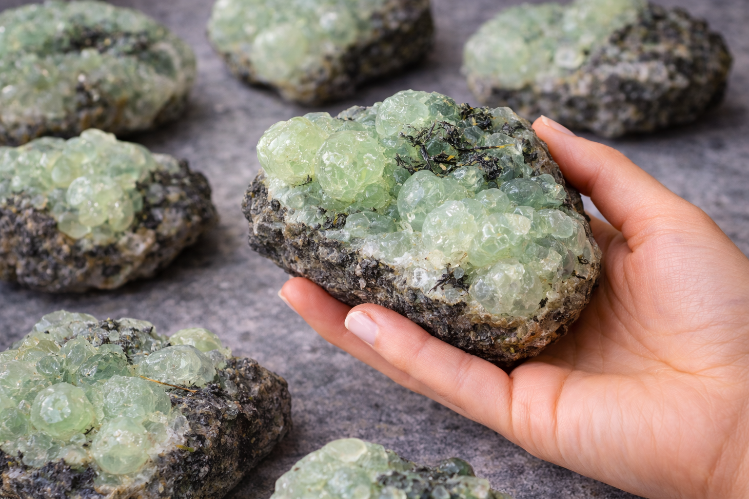Prehnite Collection