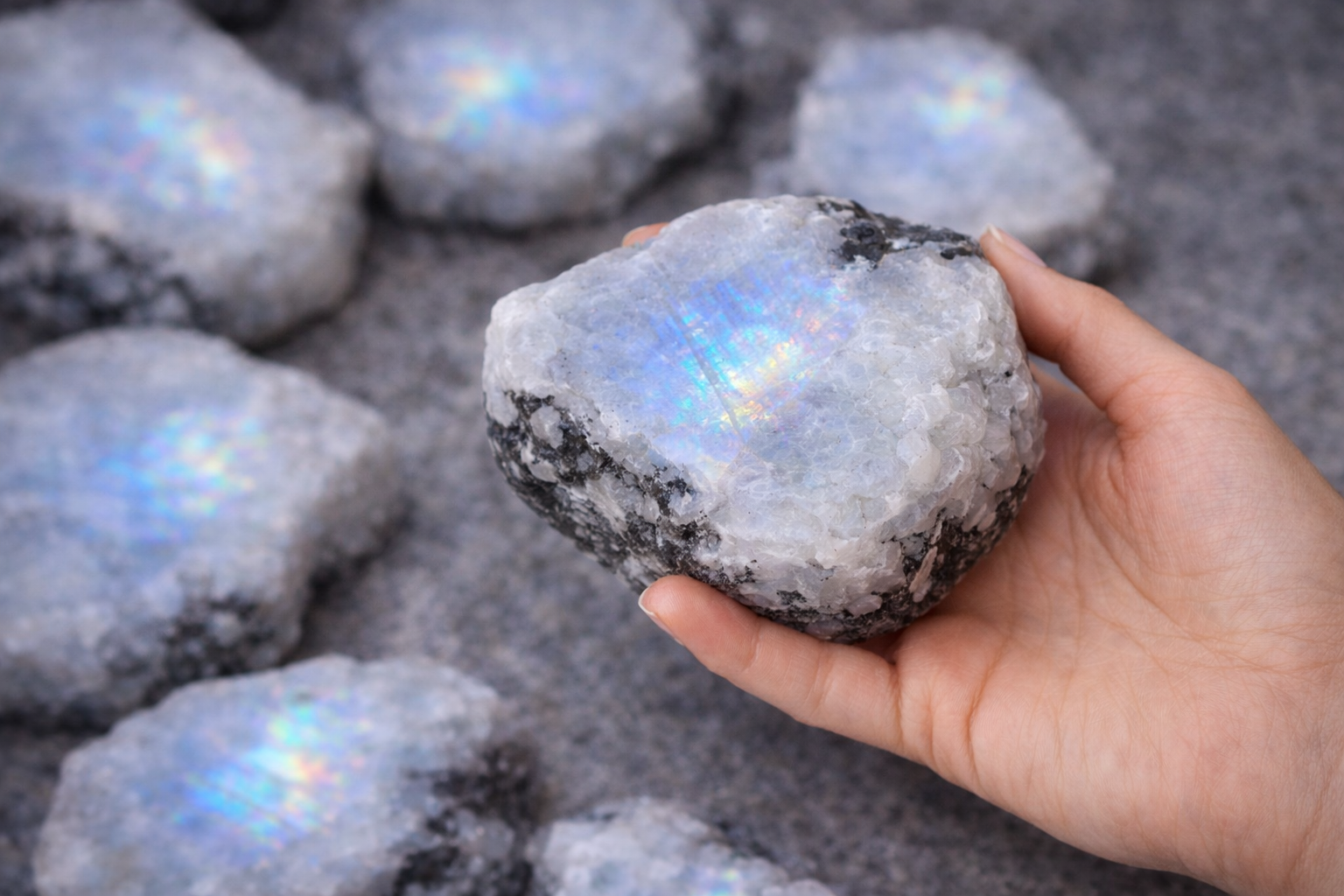 Rainbow Moonstone Collection