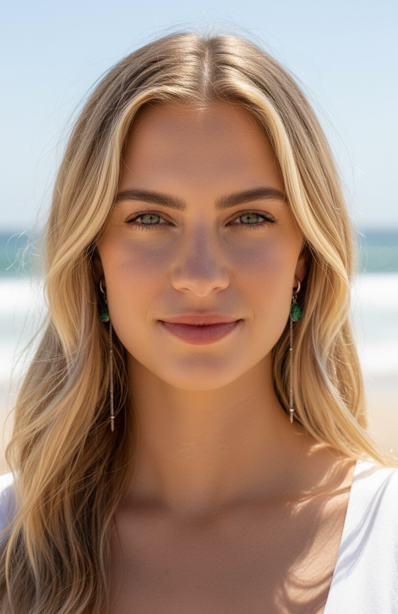 3-in-1 Malachite Waterproof Earrings Handmade Sterling Silver Boho Jewelry – Wavypopoyo
