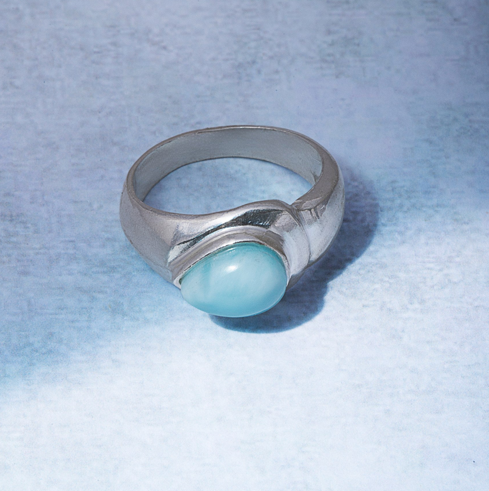 LARIMAR PEAR SHAPE RING